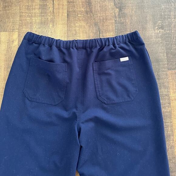 Figs Men's Pisco Basic Navy Scrub Pants Size Large - Picture 8 of 11